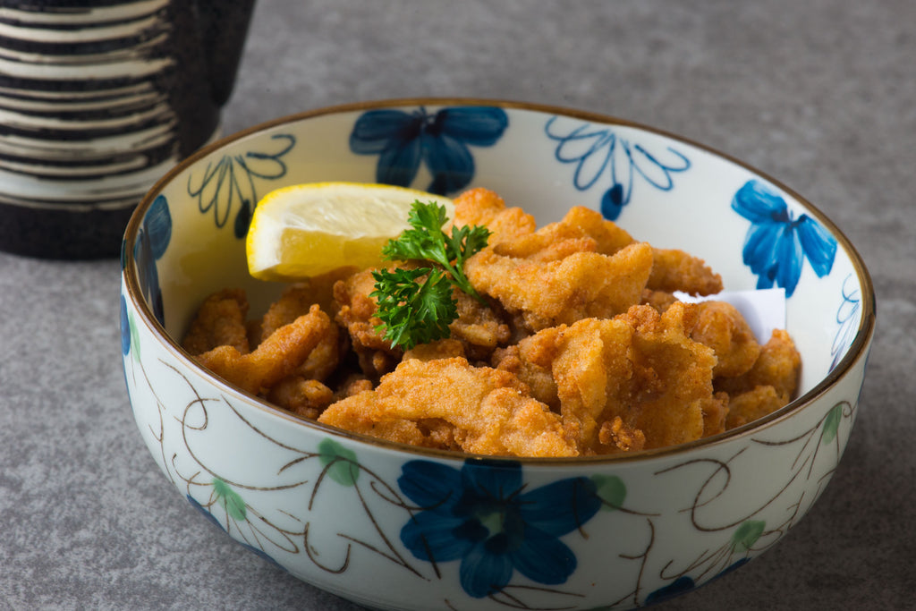 Friture de Poulet Façon "Tori-Ten"