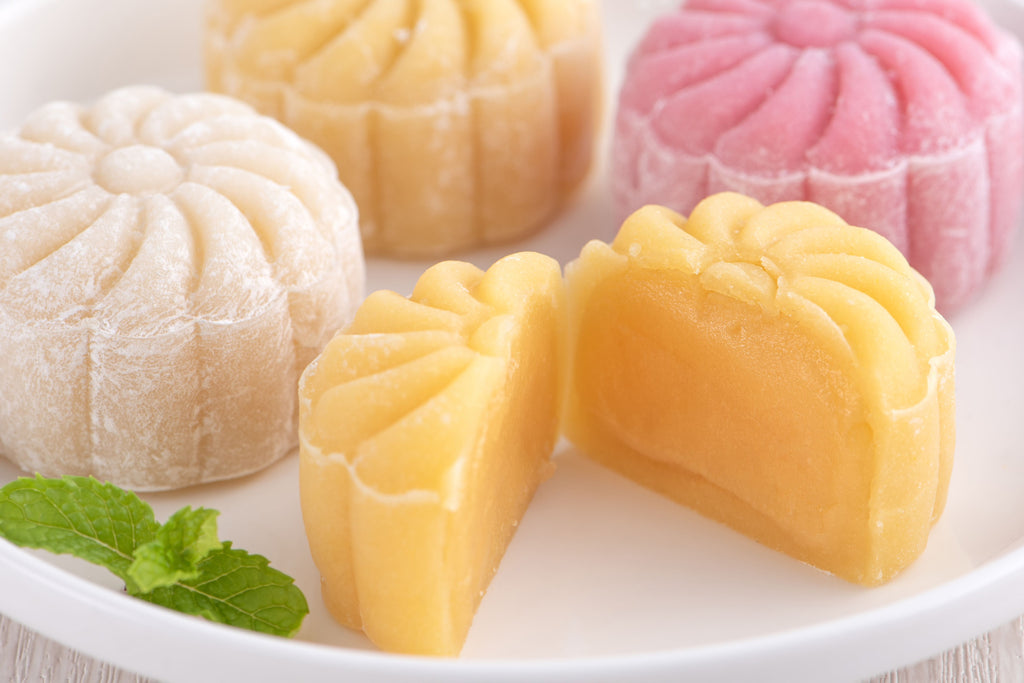 Snow Skin Mooncake (garnitures au choix)