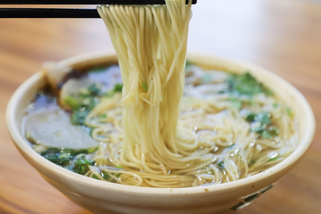 Soupe de nouilles de longévité