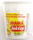 Soupe de riz Jok au poulet en bol de 45g Mama