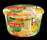 Soupe Pho, pâtes de riz au Poulet en bol de 65g Mama