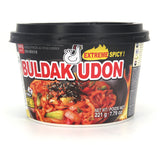 Udon sauté piquant Buldak en bol de 221g Wang