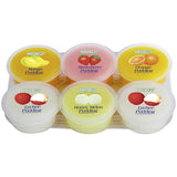 Gelées Pudding aux fruits par 6 mix / 480g