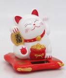 Maneki-neko / Chat japonais Porte bonheur 12cm Solare