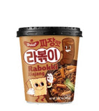 Rabokki Jjajang bol XL de Ramen + Topokki 165g Delief