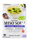 3 Soupes miso japonaises aux algues Wakamé 54,9g Hanamaruki