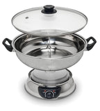 Machine Double fondue chinoise 30cm Remo 4,5L